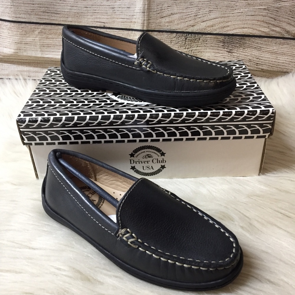 Classic preppy Driver Club USA San Diego navy driving fancy Loafers Size 11